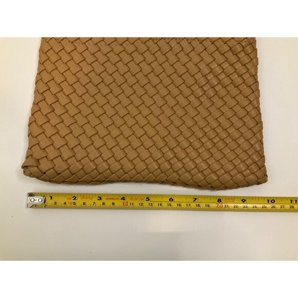 NWT Woven Tote Shoulder Handbag - with zipper purse - Large Travel Tote - Picture 6 of 10